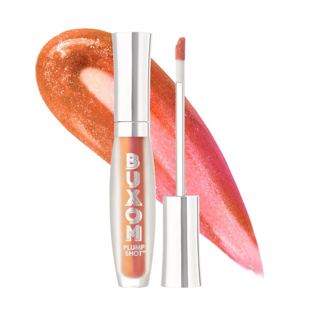 NIB ✅ Buxom #STARSTRUCK CORAL Plump Shot Collagen Peptides Lip Serum ✨ BNIB